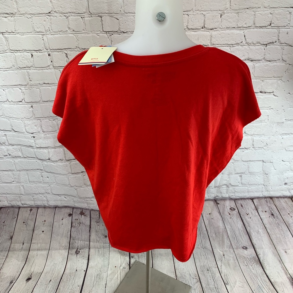 Stranger Thinga Life Guard Sweater Top - Picture 5 of 6